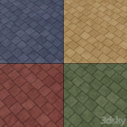 Rubber tile Type 2