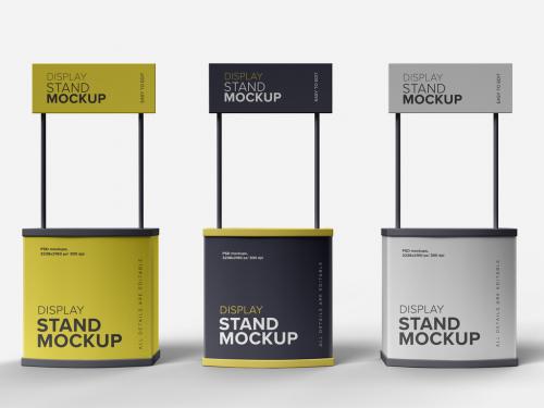 Promo Stand Mockup Design