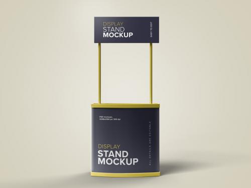 Promo Stand Mockup Design