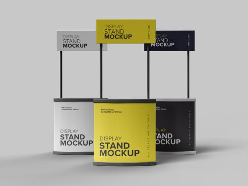 Promo Stand Mockup Design