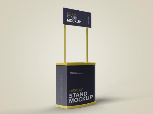 Promo Stand Mockup Design