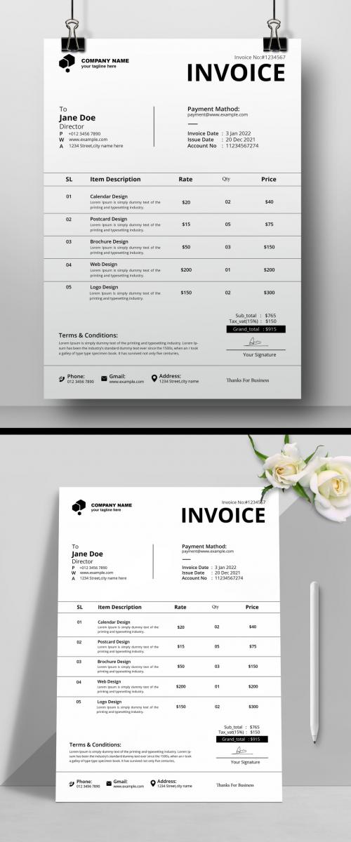 Invoice Design