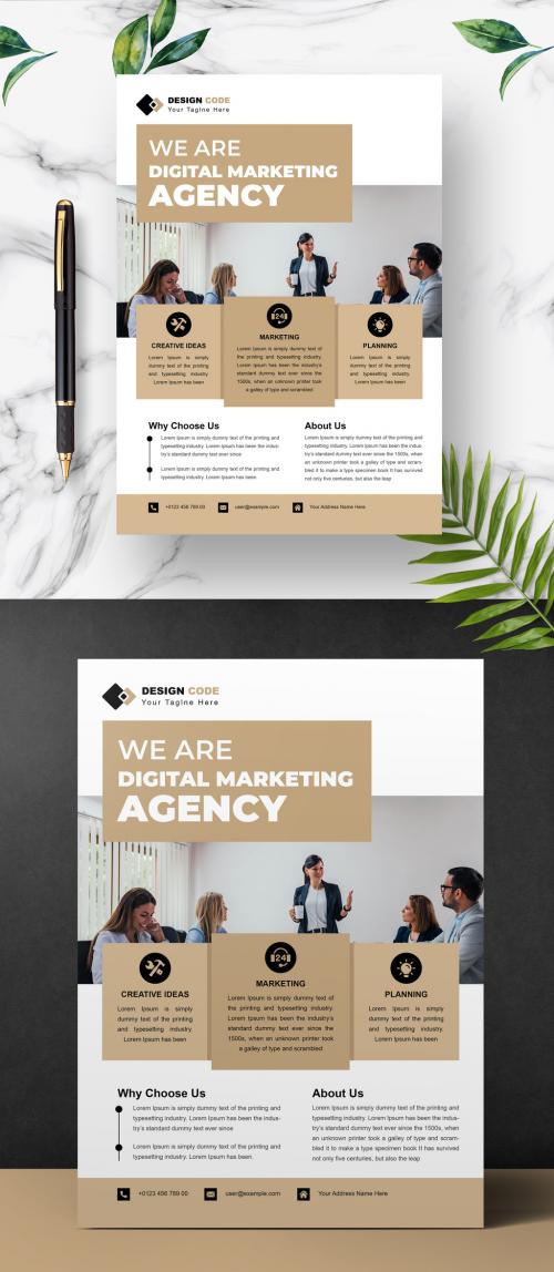 Digital Marketing Agency Flyer