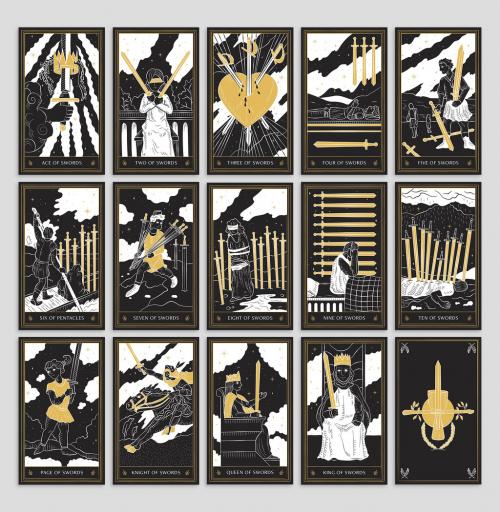 Tarot Cards Minor Arcana Suit of Swords