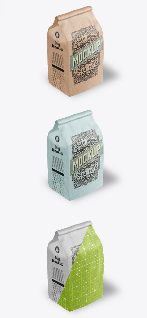 Big Kraft Bag Mockup