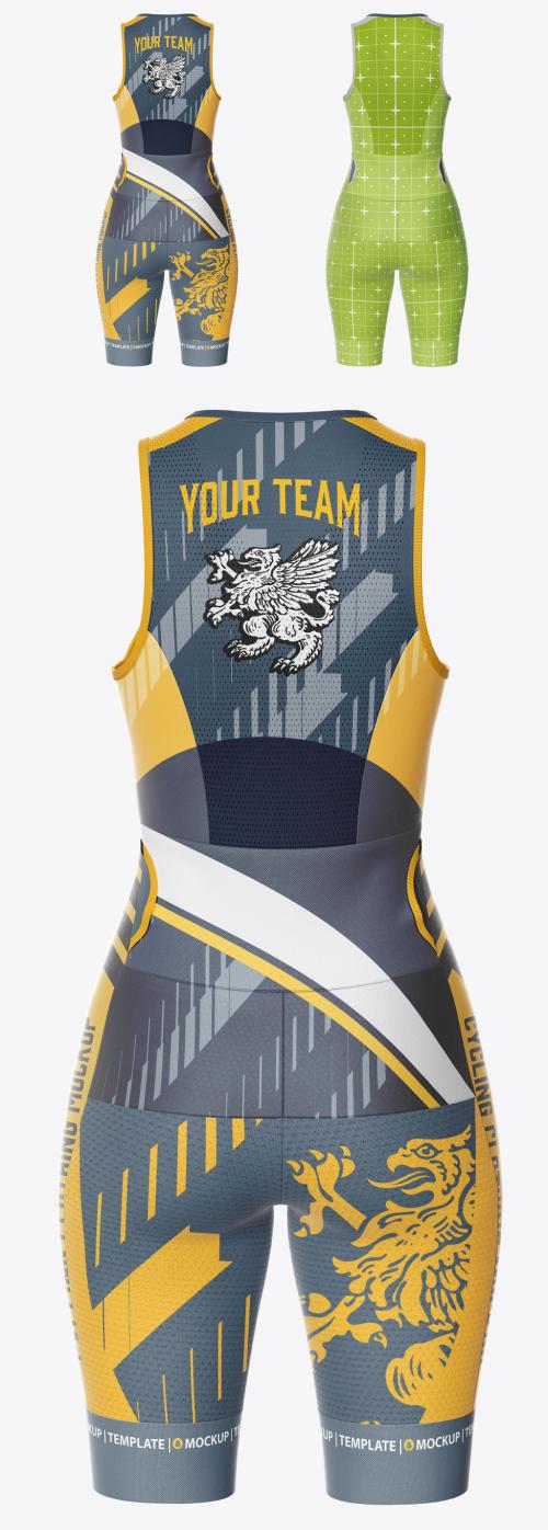 Cycling Speed Suit Mockup