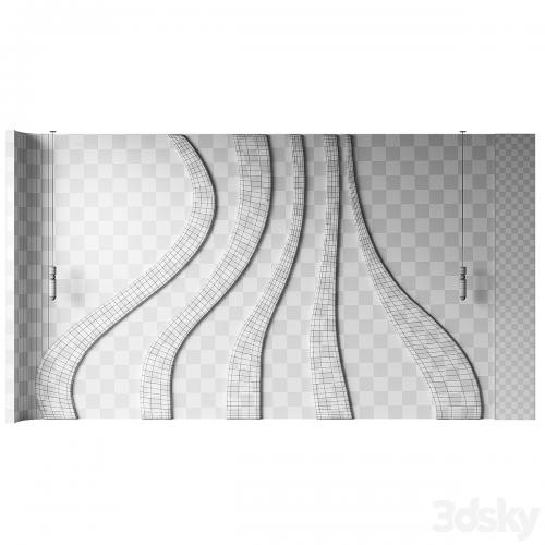 Wavy wall panels 4