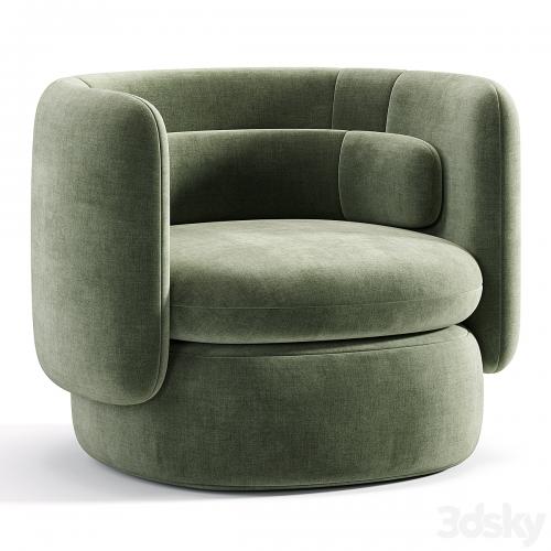 Aria 3 seater flannette armchair