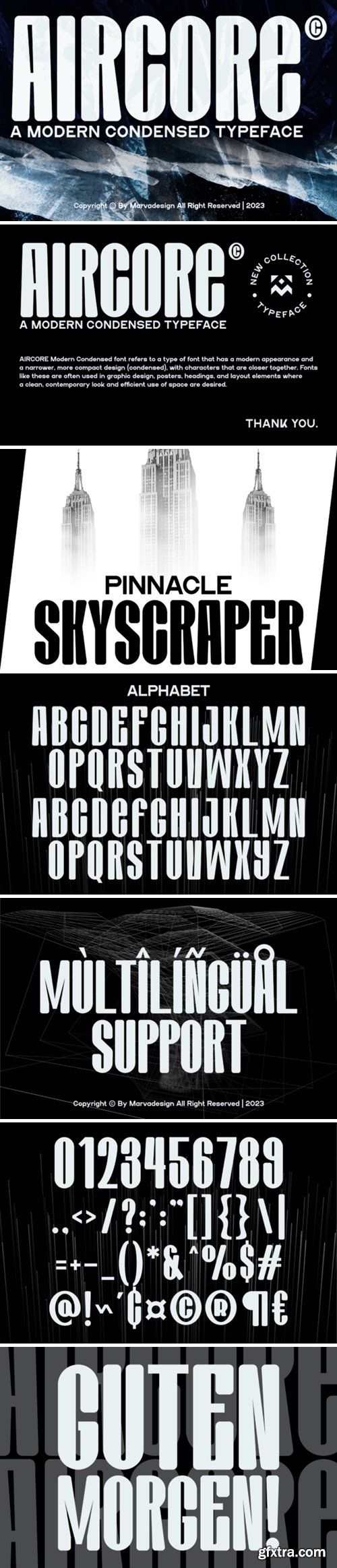 Myfonts Aircore Font