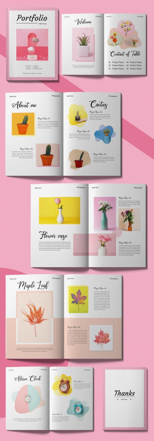 Portfolio Magazine Layout Design