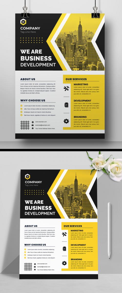 Business Flyer Layout Design