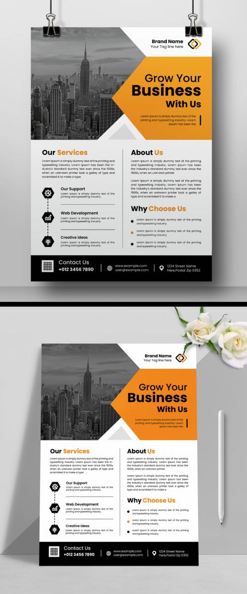 Corporate Business Flyer Layout