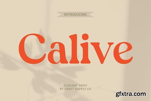 Calive – Nostalgic Font TBDQ2MW