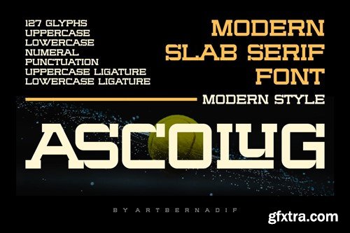 Ascolug - Slab Serif Font K8RQVG9
