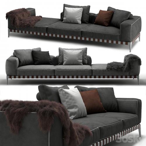 flexform GREGORY sofa - 02