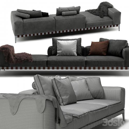 flexform GREGORY sofa - 02