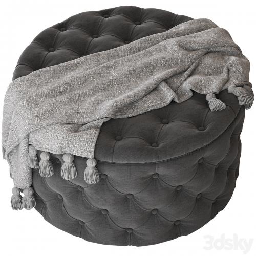 Hyde Park Home Jessica Ottoman