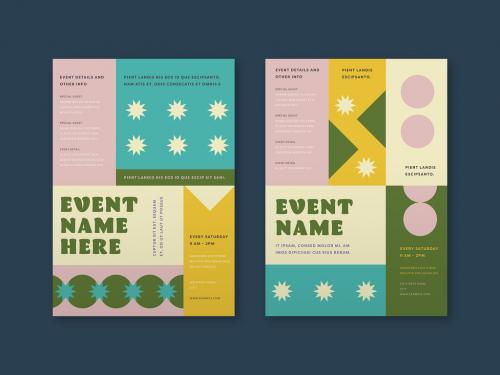 Colorful Poster Designs