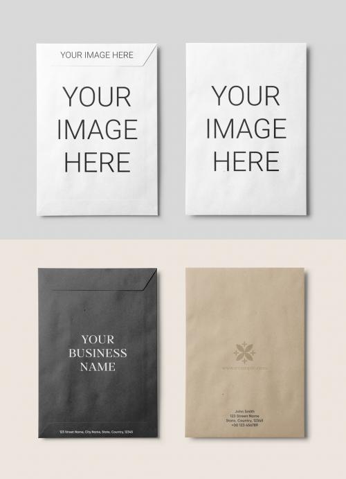 Eco Envelope Mockups