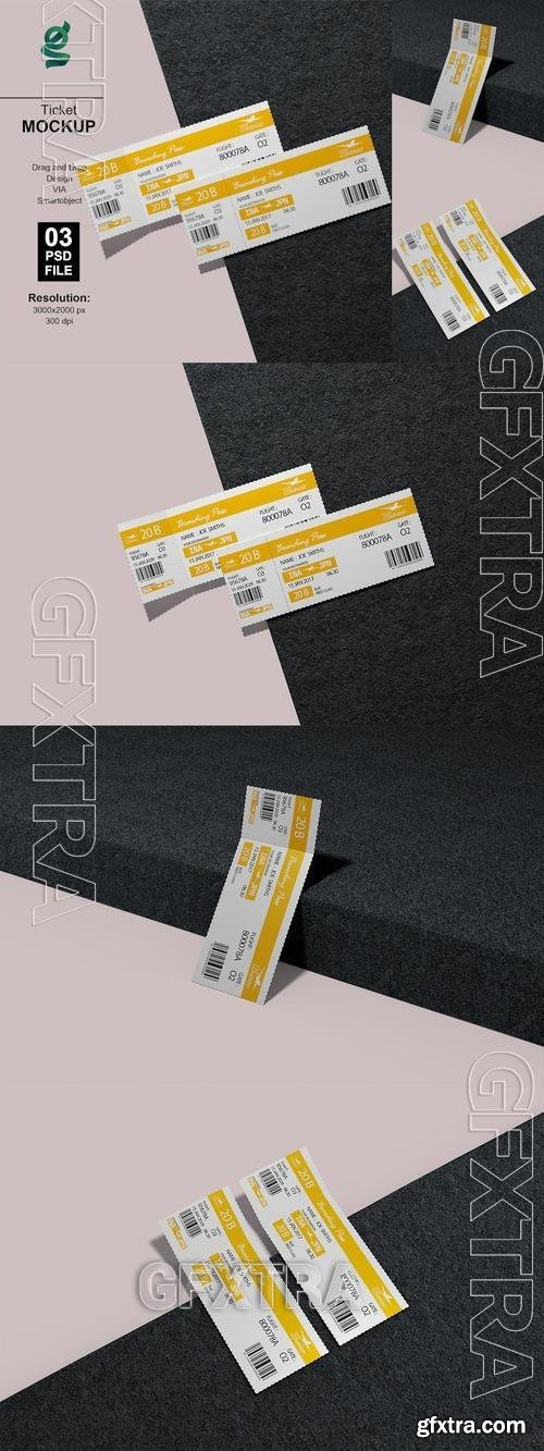 Ticket Mockups WS6FHMD