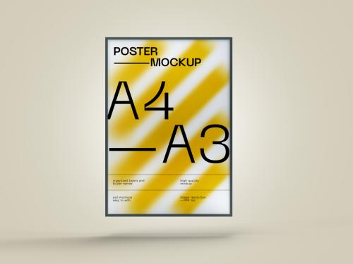 Frame Poster Mockup Design