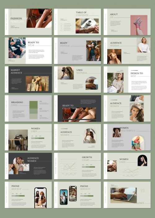 Fashion Presentation Layout