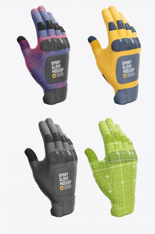 Sport Glove Mockup