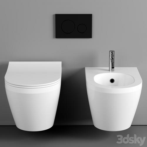 Kit Installation system VitrA 800-2012 with flush button