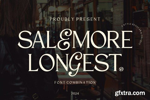 Salemore Longest – Font Combination D56J6LA