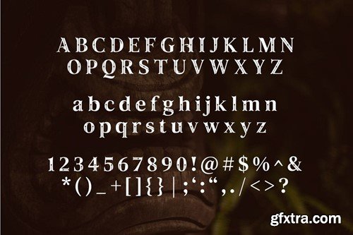 Taiganja - Culture Serif Font QNZYJLZ