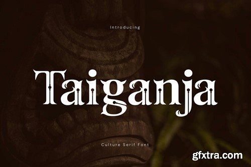 Taiganja - Culture Serif Font QNZYJLZ