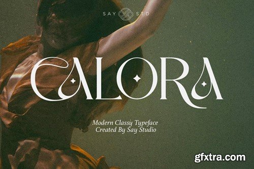 Calora - Modern Luxury Typeface UYMA22A