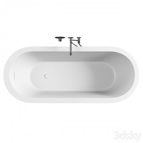 Luxe Freestanding Stone Bath 1800 M