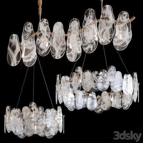Pendant chandeliers STEIVOR and STEIVOR LONG by Lampatron