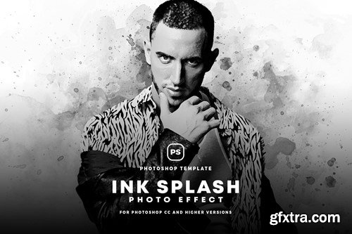 Ink Splash Photo Effect B3C8PCZ