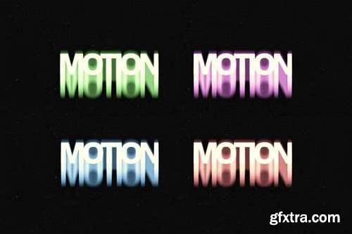 Motion Blur Melting Text Effect AR6YC5J