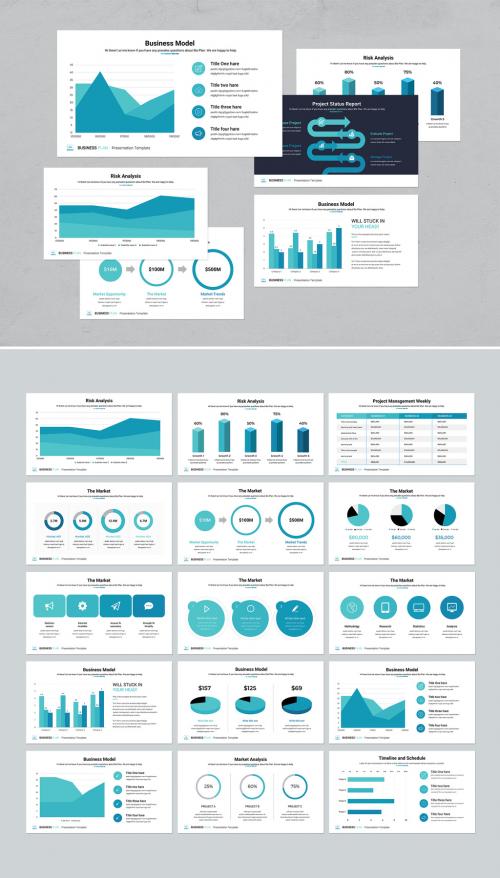 Modern Infographic Presentation Layout