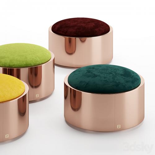 Ottomans Costellation Fendi Casa