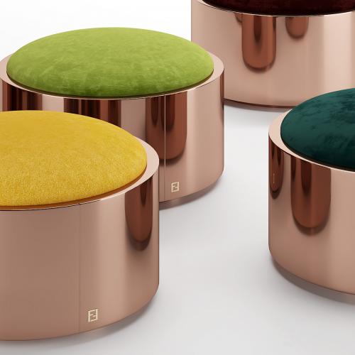 Ottomans Costellation Fendi Casa