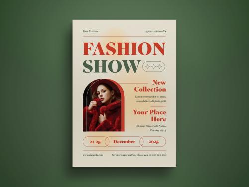 Fashion Show Flyer Layout