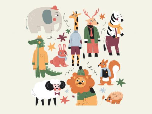 Animal Illustration Asset