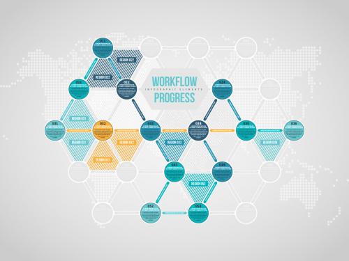 Workflow Progress Infographic