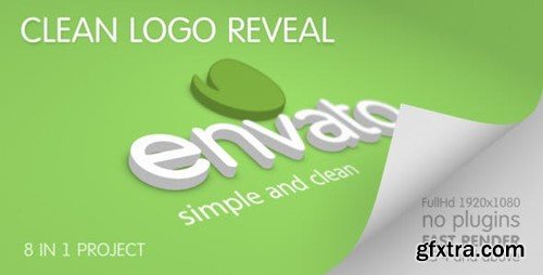 Videohive Clean Logo Reveal 8284098