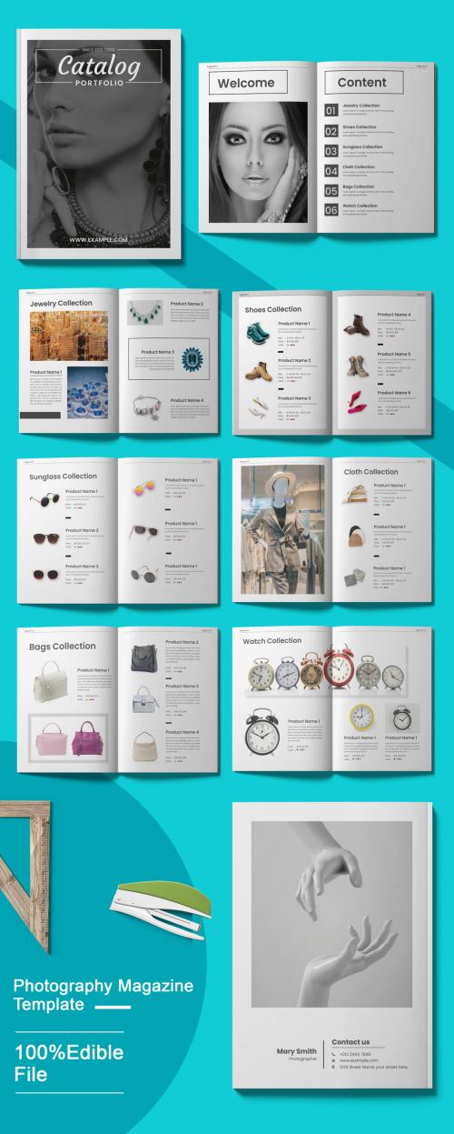 Product Catalogue Design Layout