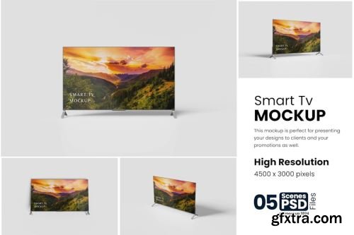 TV Mockup Collections 13xPSD