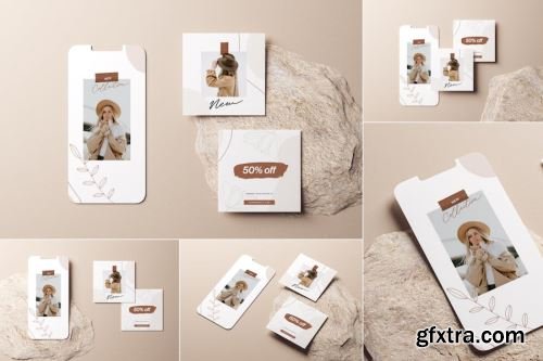 Social Media Mockup Collections 14xPSD