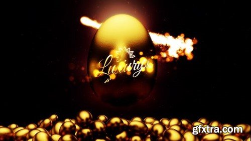 Videohive Golden Easter Eggs 51433896