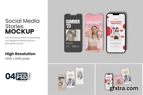 Social Media Mockup Collections 14xPSD