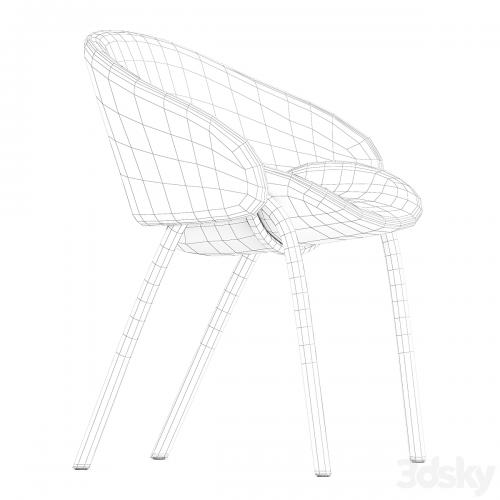 Folium dining chairs by Wendelbo