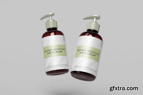 Soap Bottle Mockup Collections 14xPSD